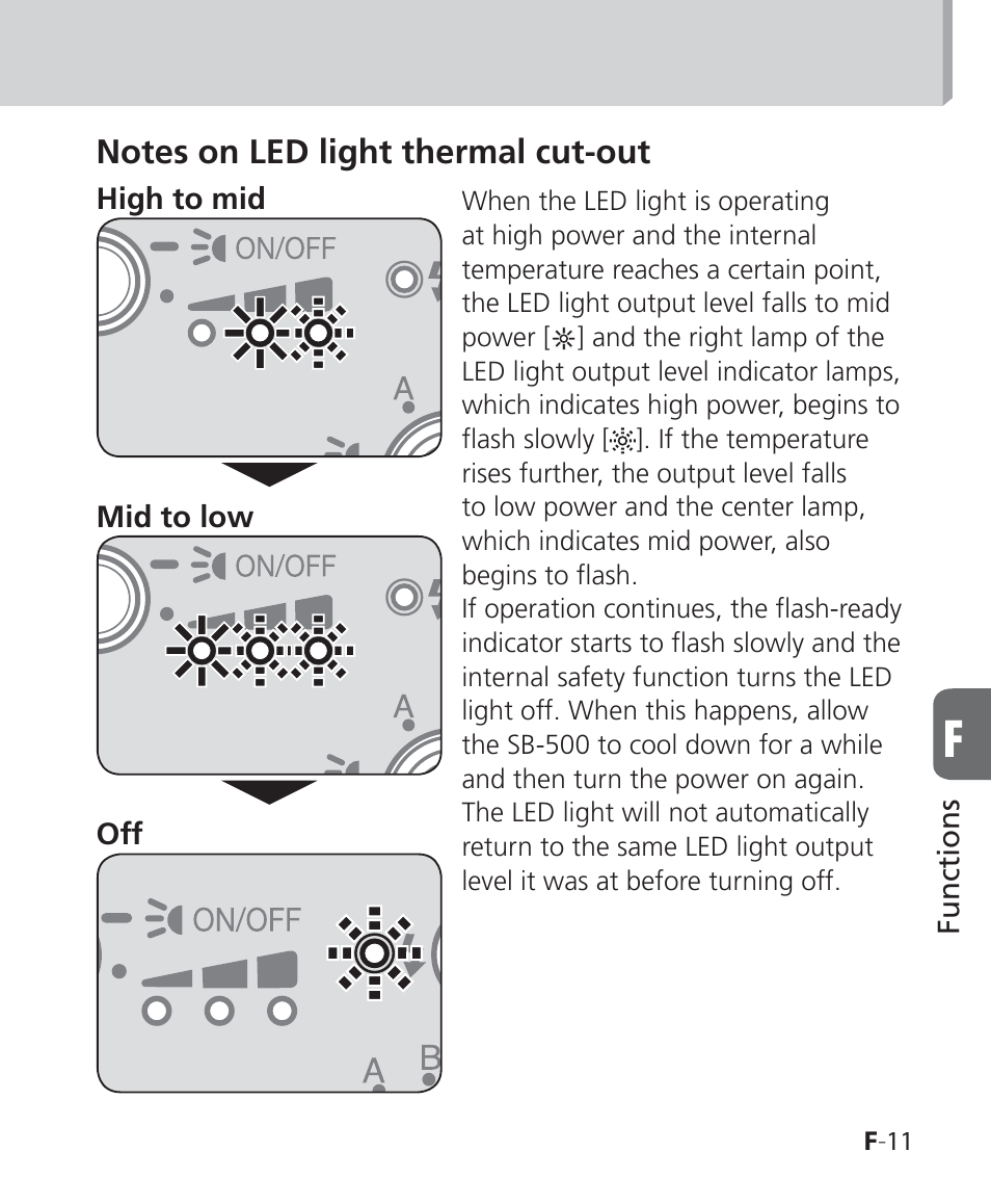 Nikon SB-500 AF Speedlight User Manual | Page 63 / 96