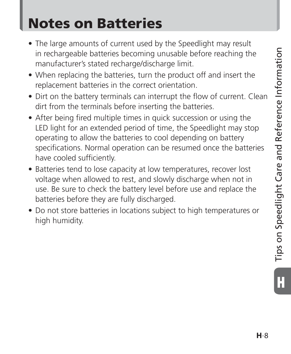 Nikon SB-500 AF Speedlight User Manual | Page 75 / 96