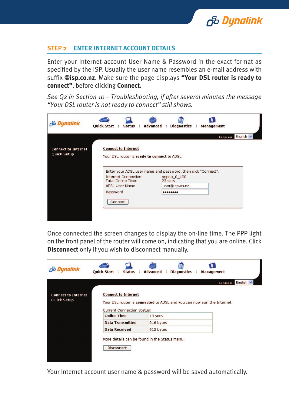 Dynalink RTA1320 User Manual | Page 6 / 15