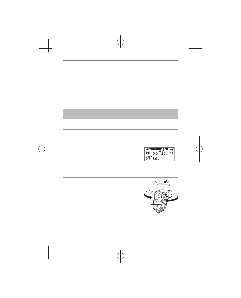 W zoom, Push | Olympus FL-700WR Electronic Flash User Manual | Page 14 / 300