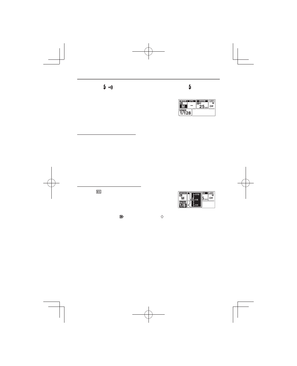 Optical slave shooting, Adjust the settings | Olympus FL-700WR Electronic Flash User Manual | Page 58 / 300