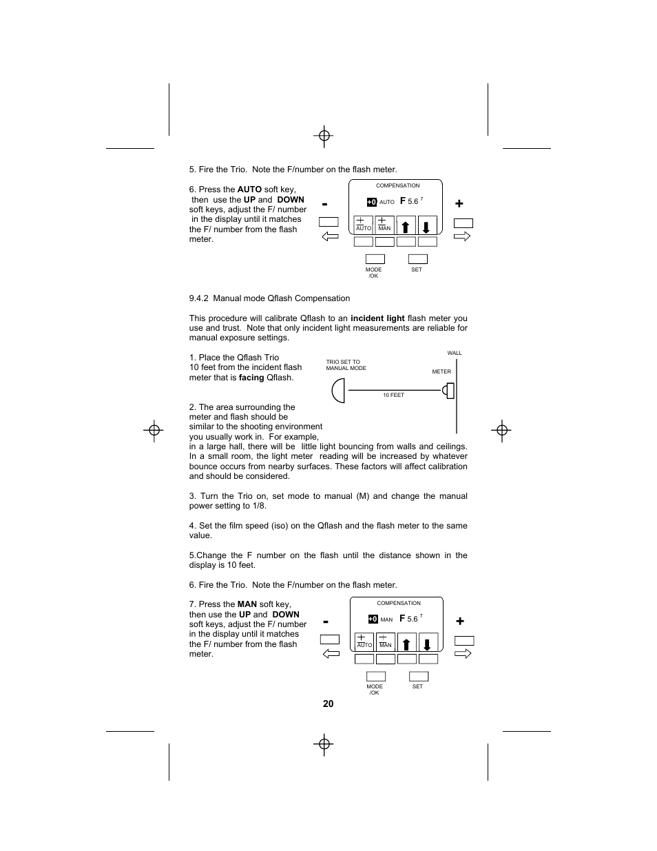 Quantum Instruments Qflash TRIO Basic Flash for Cameras User Manual | Page 22 / 40