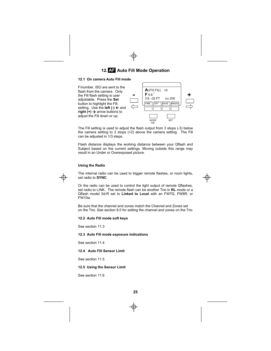 Quantum Instruments Qflash TRIO Basic Flash for Cameras User Manual | Page 27 / 40
