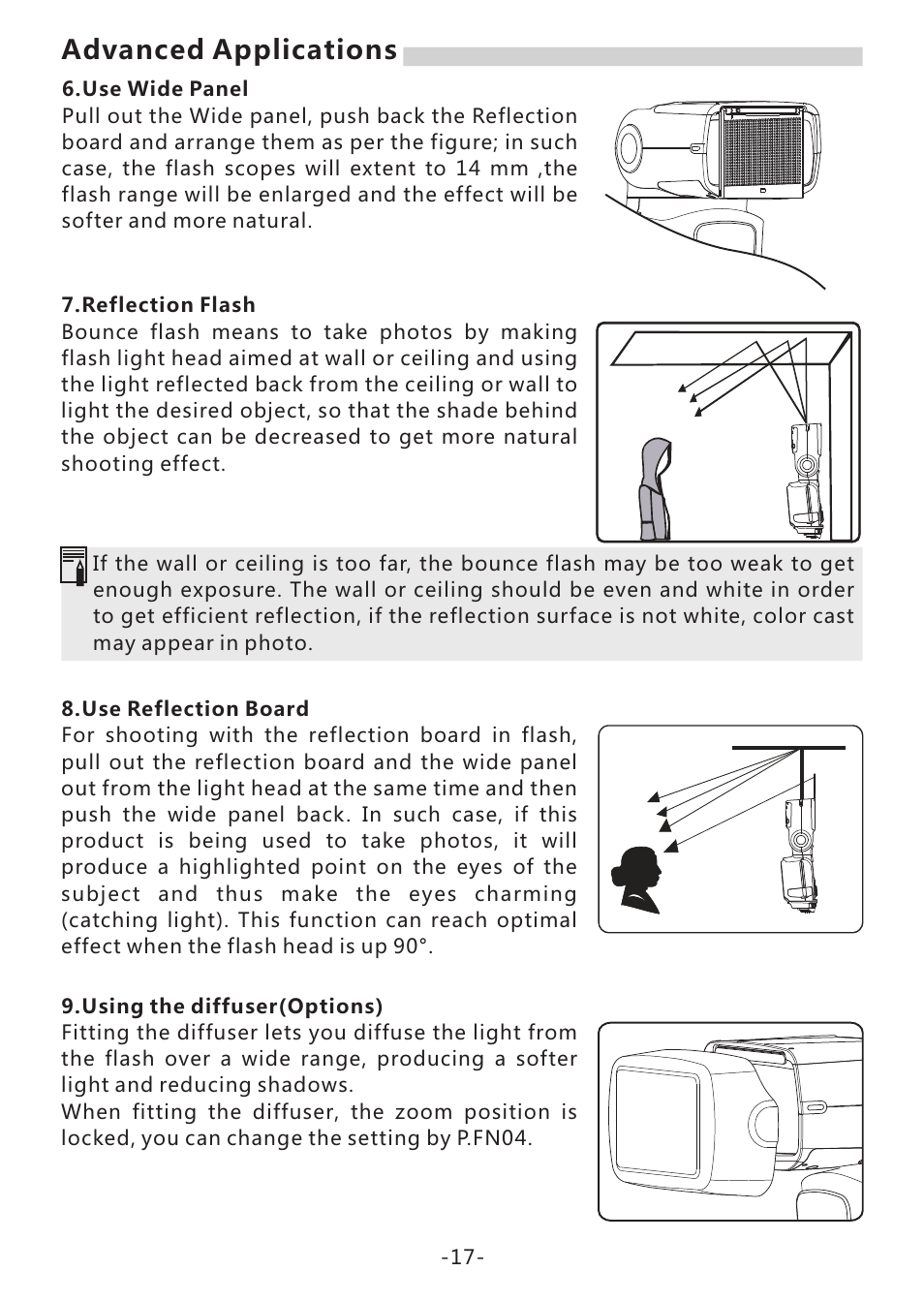 页 19, Advanced applications | Yongnuo Speedlite YN968EX-RT for Cameras User Manual | Page 19 / 26