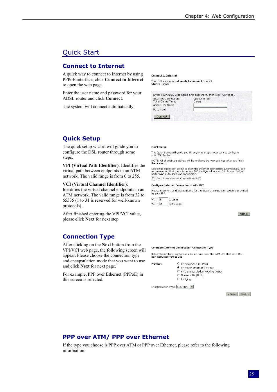 Quick start | Dynalink RTA230 User Manual | Page 33 / 88