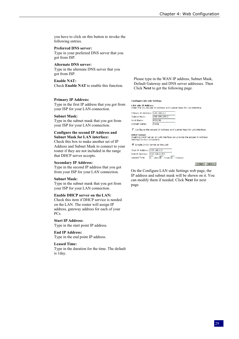Dynalink RTA230 User Manual | Page 37 / 88