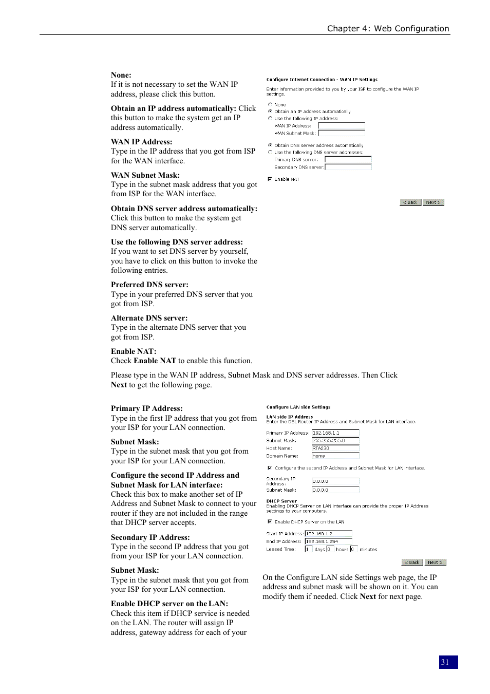 Dynalink RTA230 User Manual | Page 39 / 88