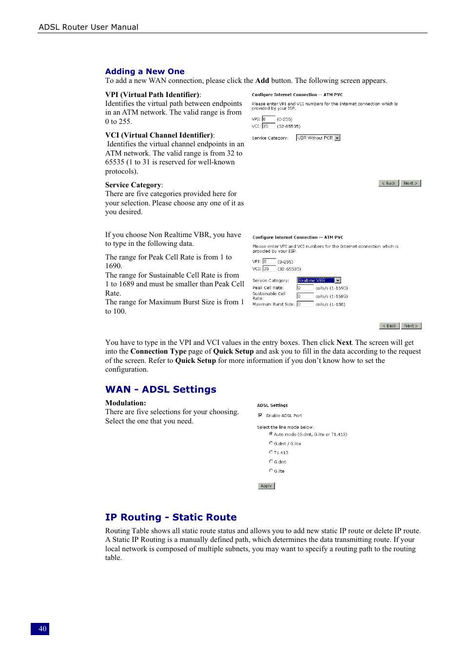 Dynalink RTA230 User Manual | Page 48 / 88