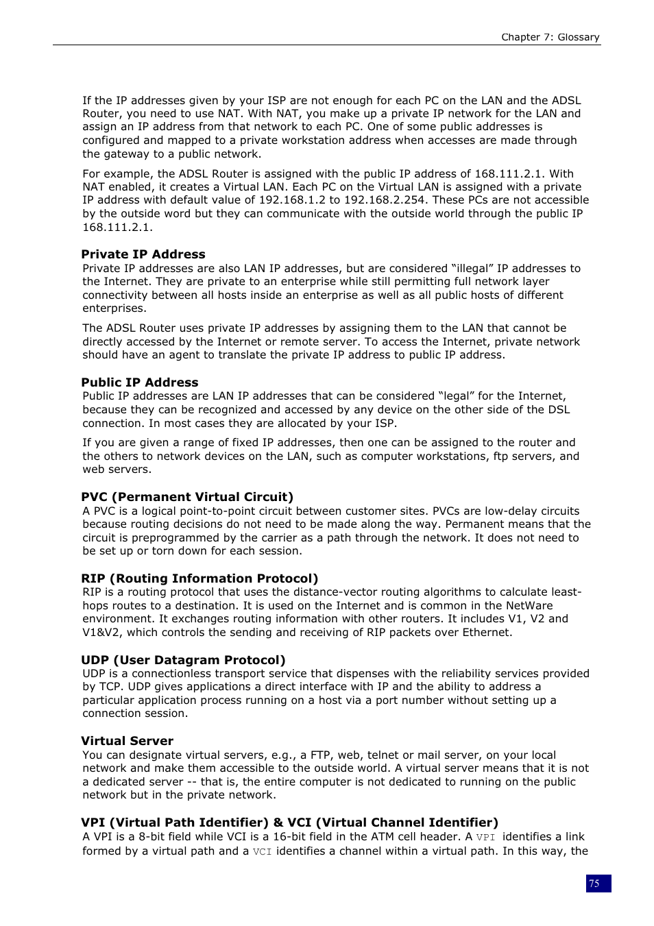 Dynalink RTA230 User Manual | Page 83 / 88