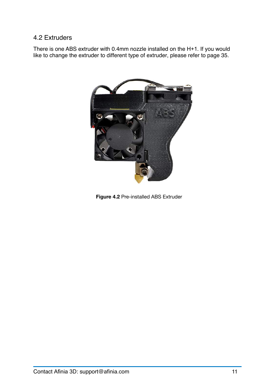 2 extruders, Xtruders | Afinia H+1 3D Printer User Manual | Page 12 / 53