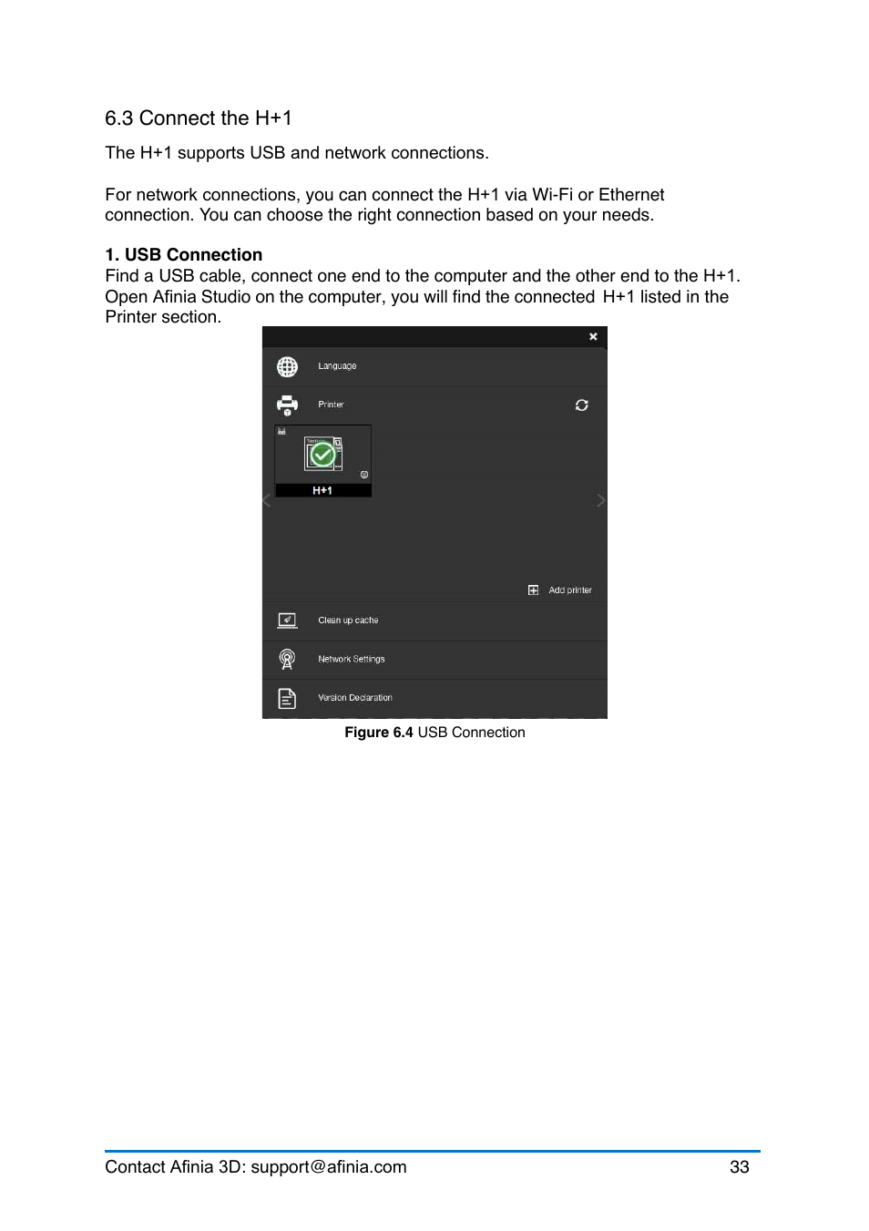 3 connect up300, Onnect | Afinia H+1 3D Printer User Manual | Page 34 / 53