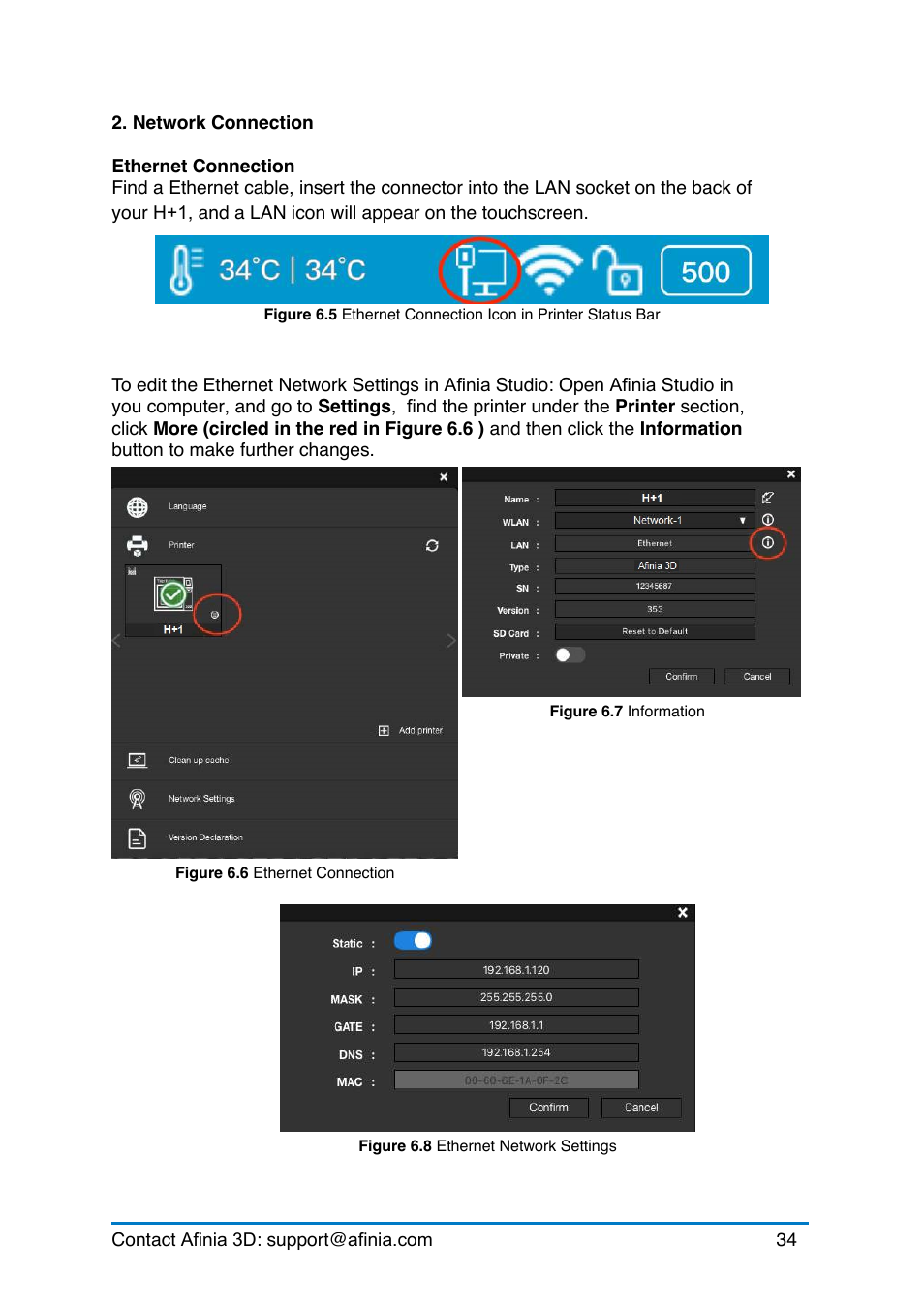 Afinia H+1 3D Printer User Manual | Page 35 / 53