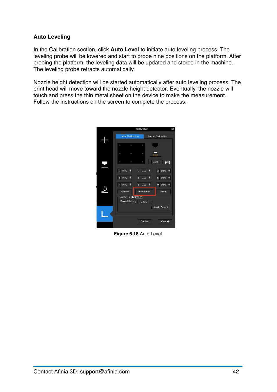 Afinia H+1 3D Printer User Manual | Page 43 / 53