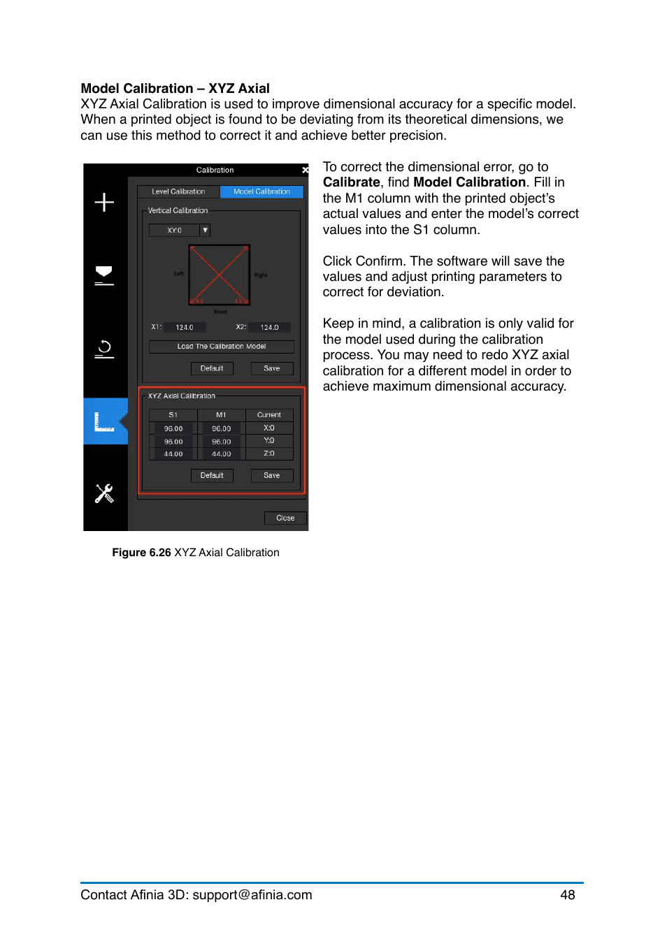 Afinia H+1 3D Printer User Manual | Page 49 / 53