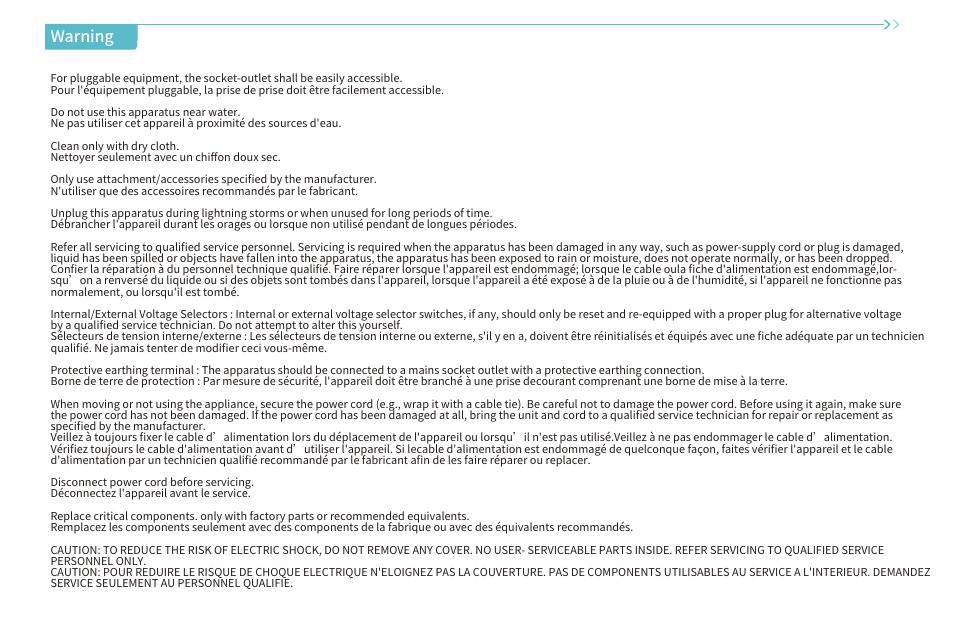 Warning | Creality CR-10 SmPro FDM 3D Printer User Manual | Page 39 / 45