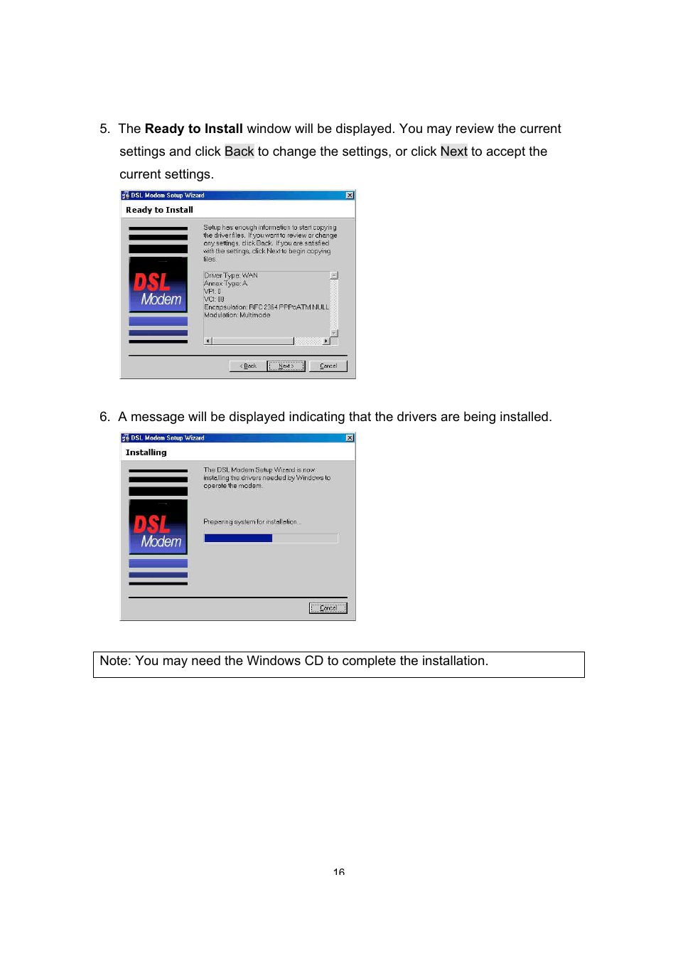Dynalink ALE800 User Manual | Page 17 / 30