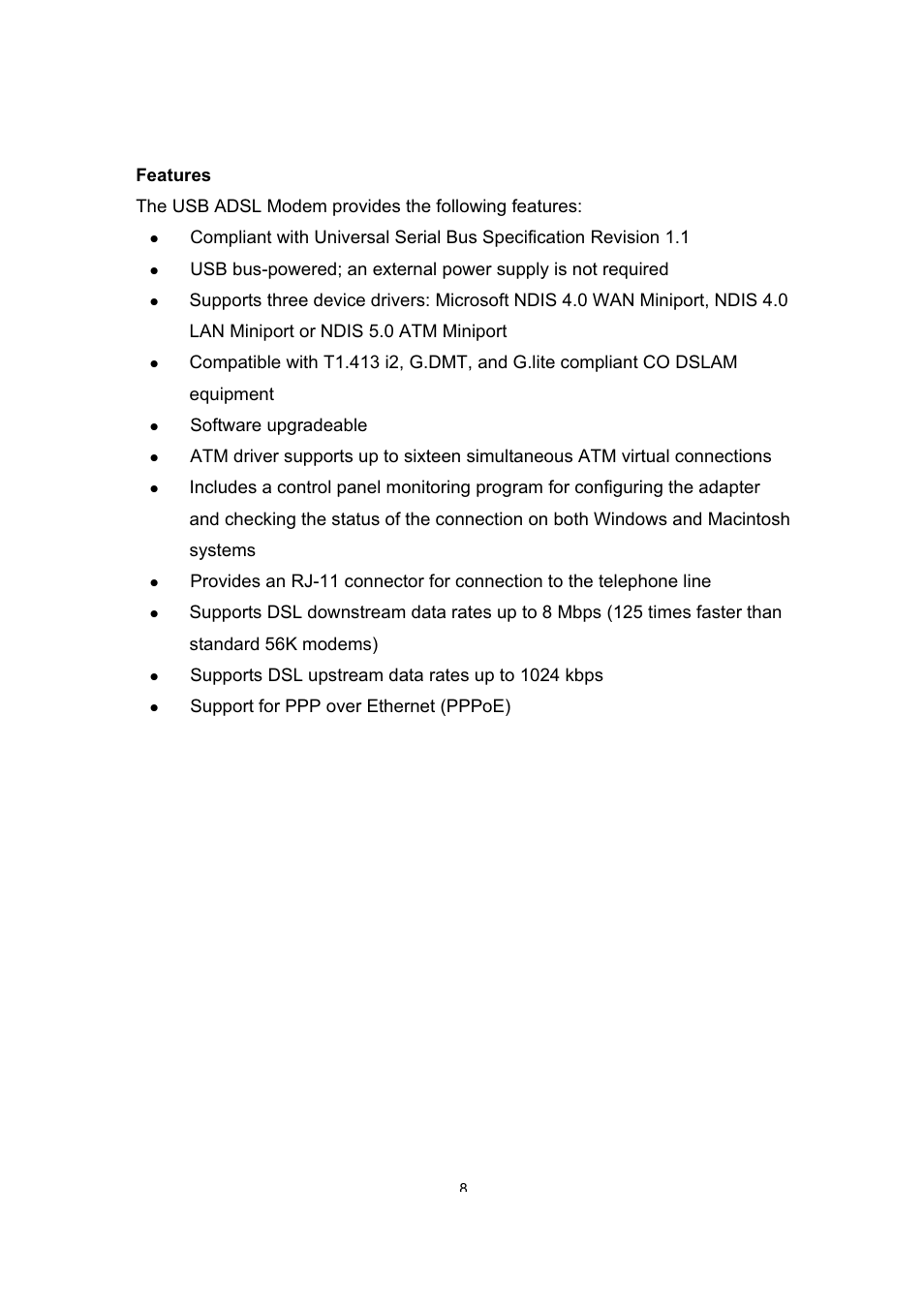 Dynalink ALE800 User Manual | Page 9 / 30