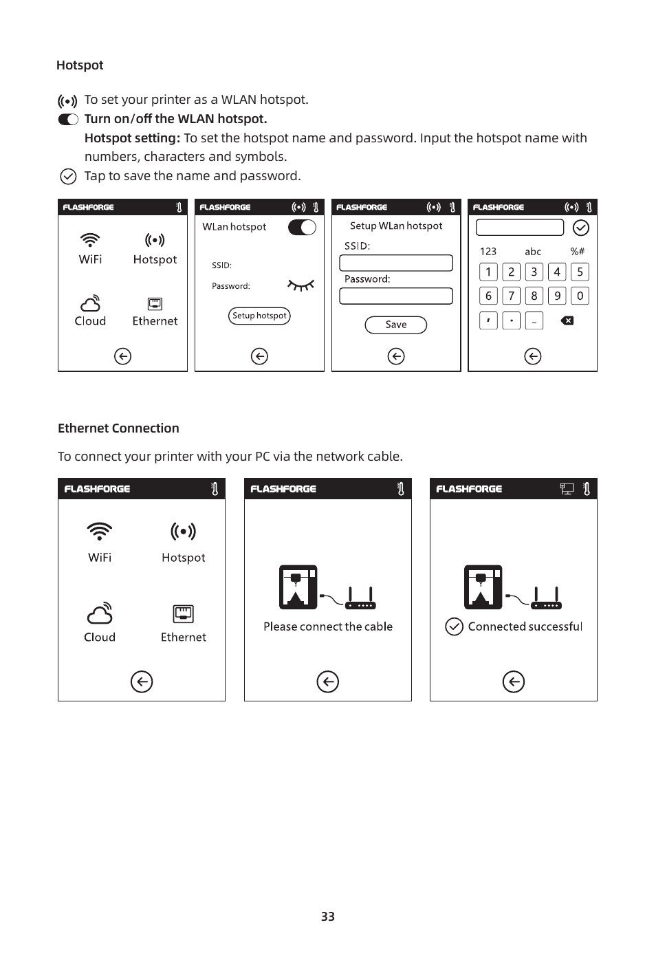 FlashForge Adventurer 3 Pro 2 3D Printer User Manual | Page 36 / 58