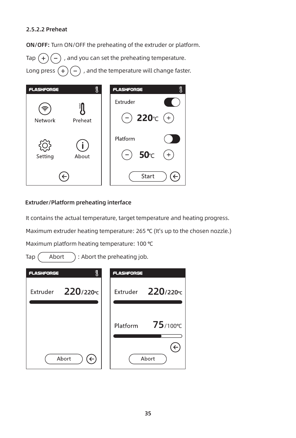 FlashForge Adventurer 3 Pro 2 3D Printer User Manual | Page 38 / 58