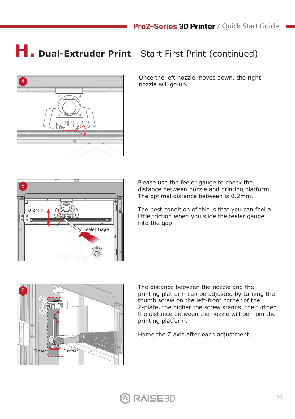 Raise 3D Pro2 Plus Large Format 3D Printer User Manual | Page 25 / 31