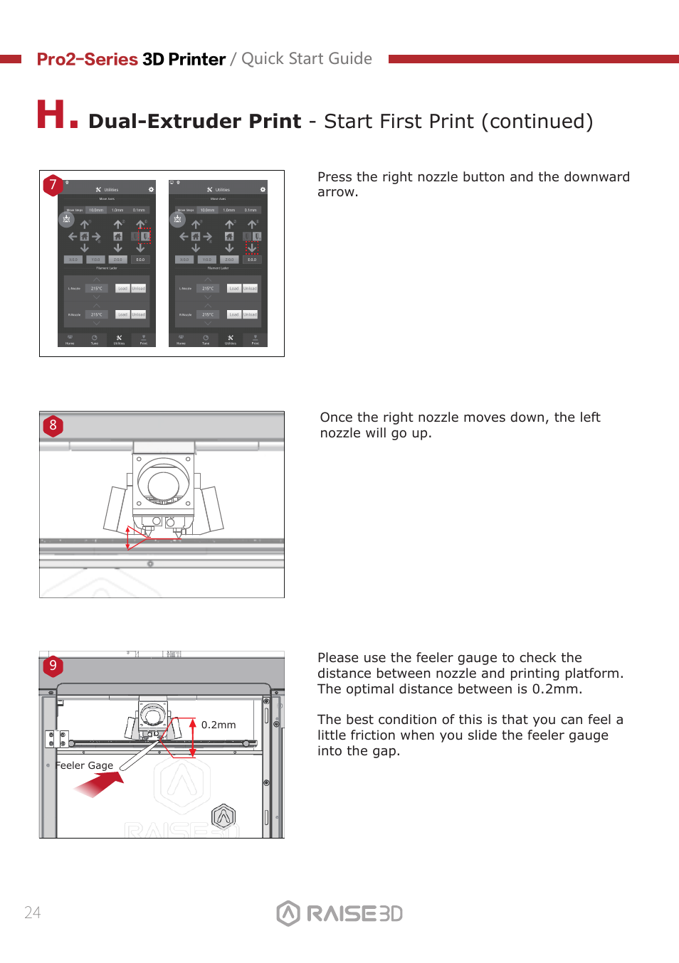 Raise 3D Pro2 Plus Large Format 3D Printer User Manual | Page 26 / 31