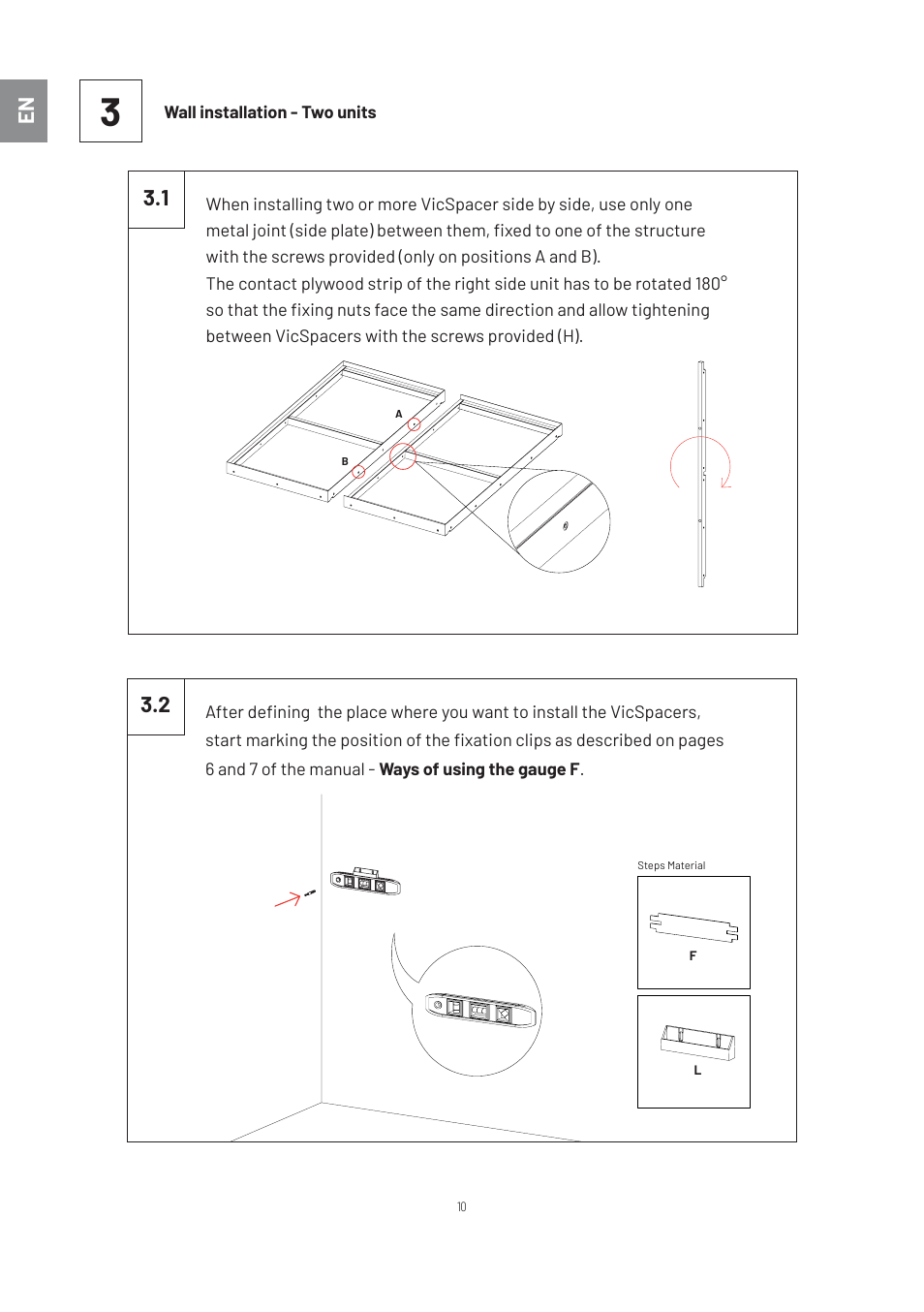 Vicoustic VicSpacer Plus with 8-PET Panels (Matte Gray, 4-Pack) User Manual | Page 17 / 45