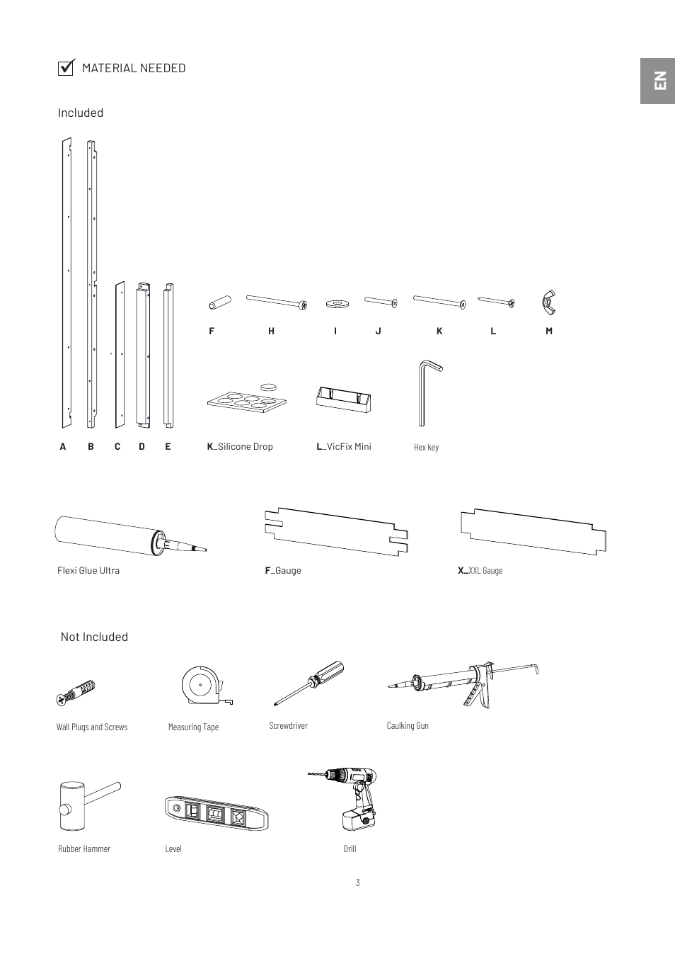 Vicoustic VicSpacer Plus with 8-PET Panels (Matte Gray, 4-Pack) User Manual | Page 2 / 45
