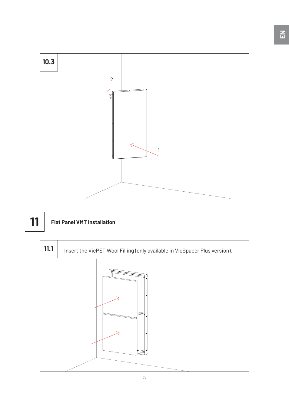 Vicoustic VicSpacer Plus with 8-PET Panels (Matte Gray, 4-Pack) User Manual | Page 42 / 45