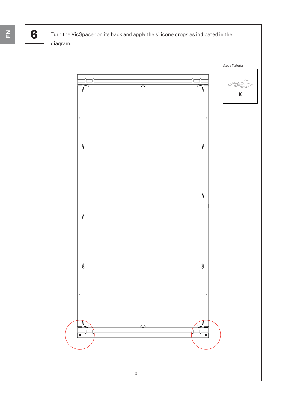 Vicoustic VicSpacer Plus with 8-PET Panels (Matte Gray, 4-Pack) User Manual | Page 7 / 45