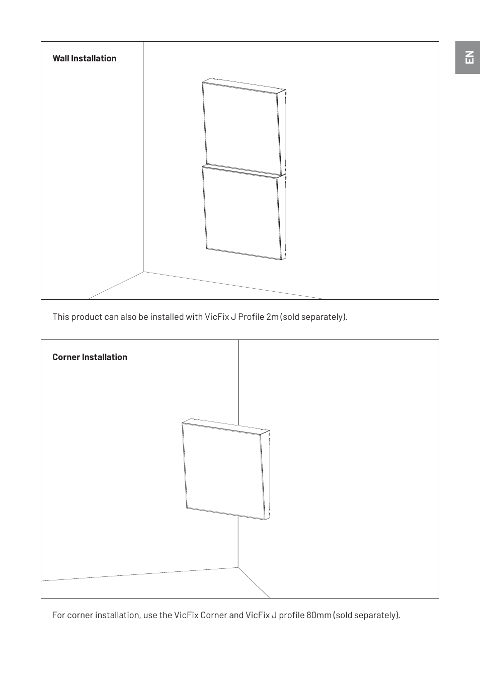 Vicoustic Cinema Piano VMT Acoustic Panel (Gray, Concrete 1, 2-Pack) User Manual | Page 3 / 8