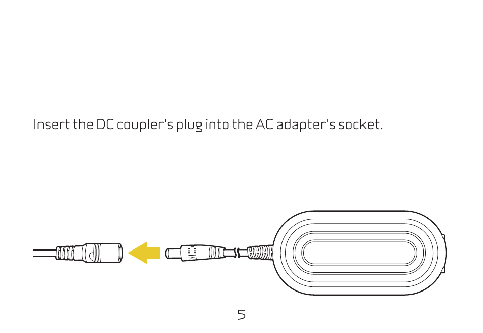 Watson CBA-C1 AC Adapter and DC Coupler Replaces LP-E6N Battery User Manual | Page 5 / 8