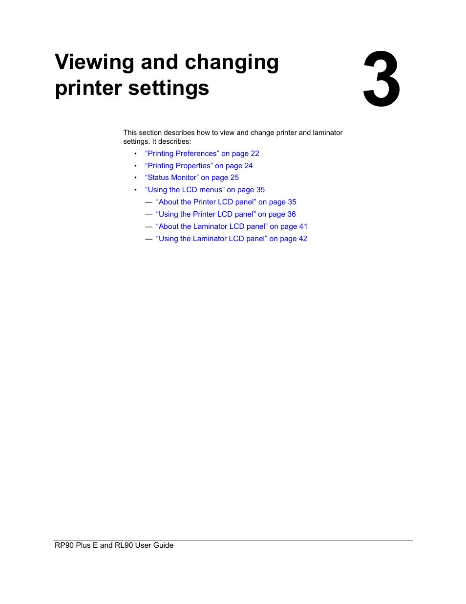 Viewing and changing printer settings | Datacard Group RL90 User Manual | Page 27 / 89