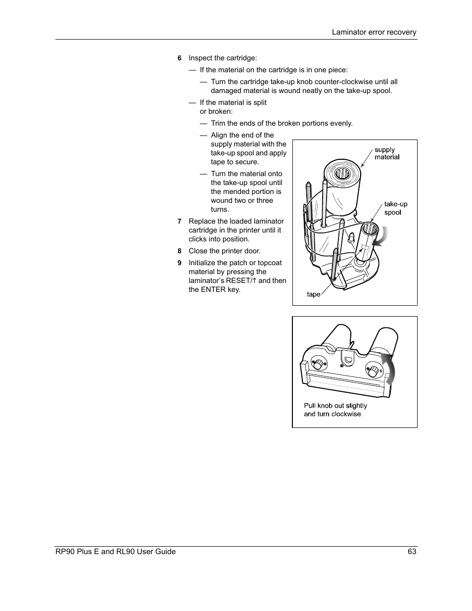 Datacard Group RL90 User Manual | Page 69 / 89