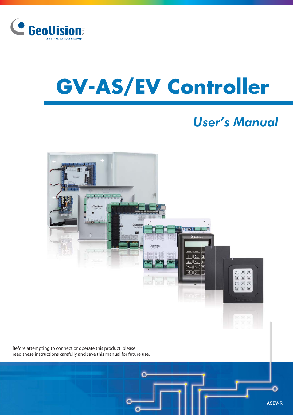 GeoVision GV-AS2120 IP Control Panel User Manual | 230 pages