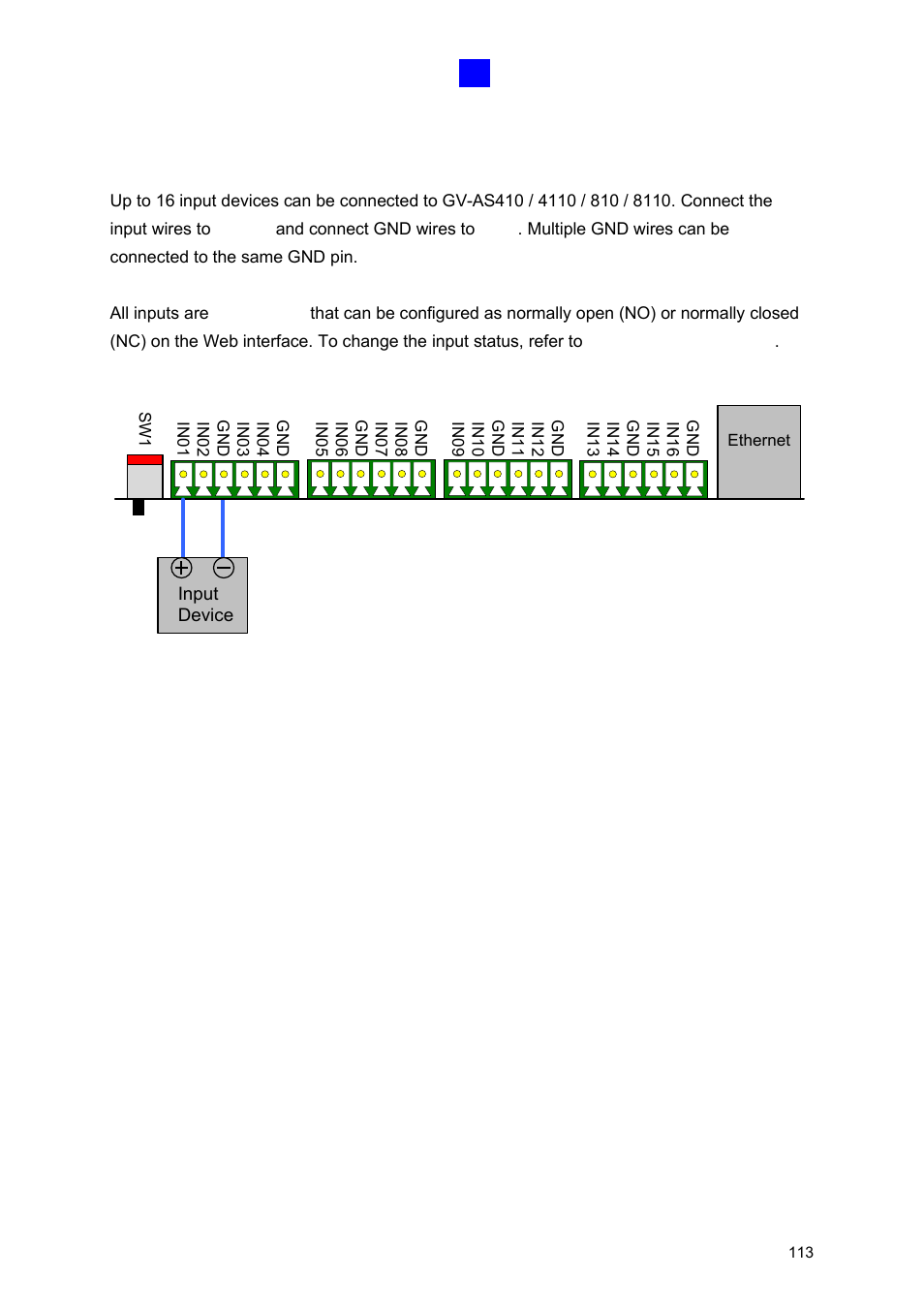 2 connecting input devices | GeoVision GV-AS2120 IP Control Panel User Manual | Page 115 / 230