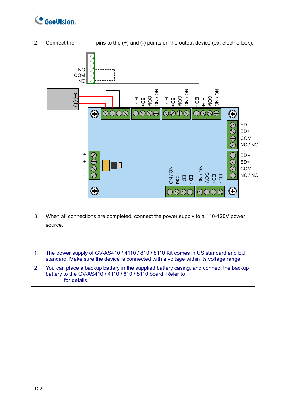 GeoVision GV-AS2120 IP Control Panel User Manual | Page 124 / 230