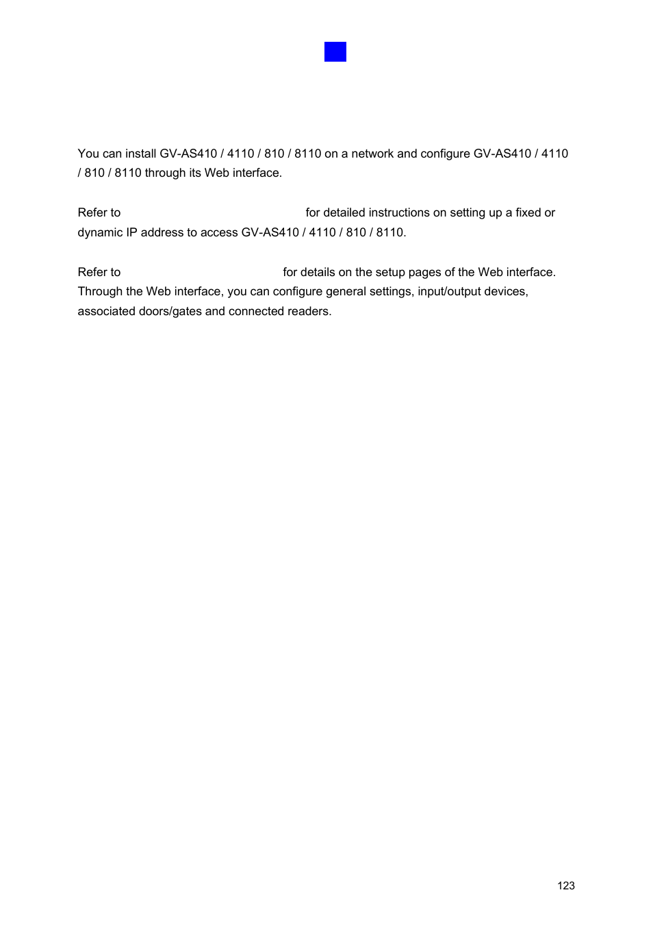 5 the web interface | GeoVision GV-AS2120 IP Control Panel User Manual | Page 125 / 230