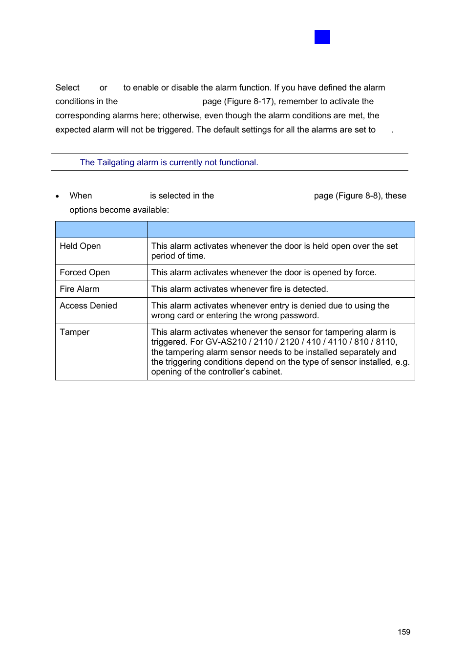 GeoVision GV-AS2120 IP Control Panel User Manual | Page 161 / 230