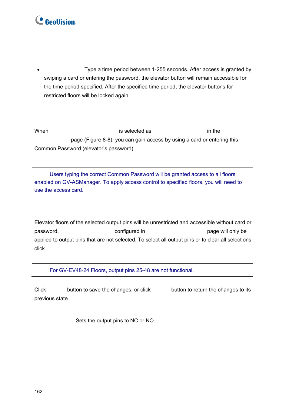 GeoVision GV-AS2120 IP Control Panel User Manual | Page 164 / 230