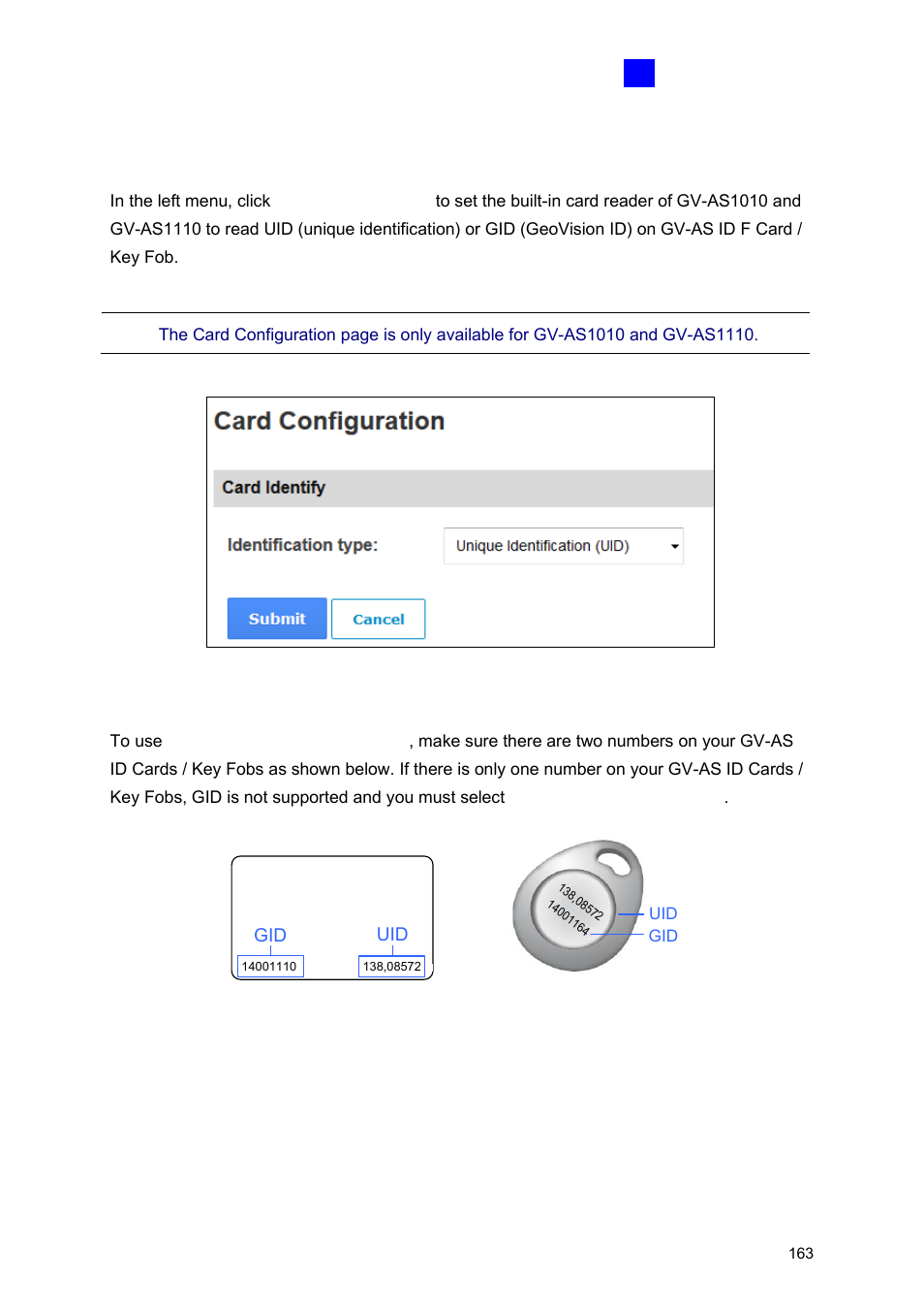 3 card configuration | GeoVision GV-AS2120 IP Control Panel User Manual | Page 165 / 230