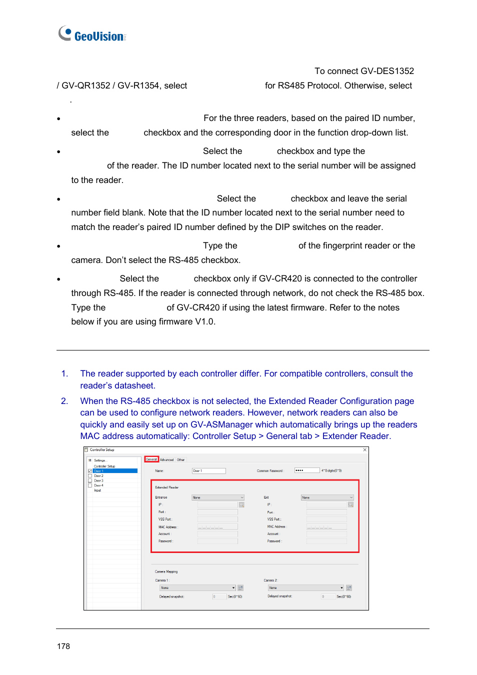 GeoVision GV-AS2120 IP Control Panel User Manual | Page 180 / 230