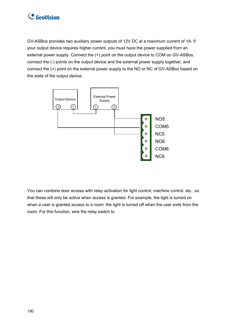 GeoVision GV-AS2120 IP Control Panel User Manual | Page 192 / 230