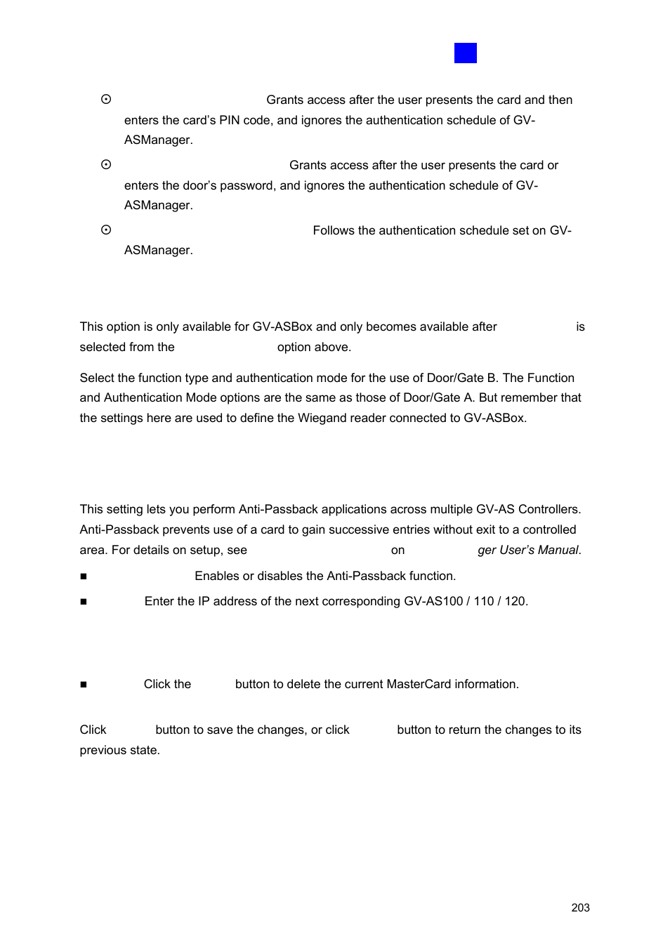 GeoVision GV-AS2120 IP Control Panel User Manual | Page 205 / 230