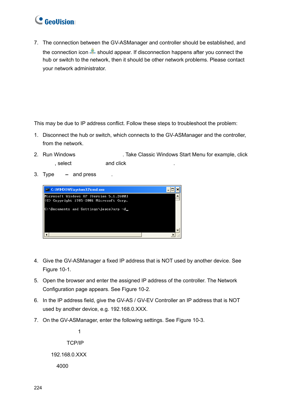 GeoVision GV-AS2120 IP Control Panel User Manual | Page 226 / 230