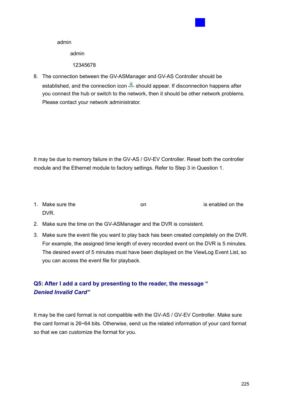 GeoVision GV-AS2120 IP Control Panel User Manual | Page 227 / 230