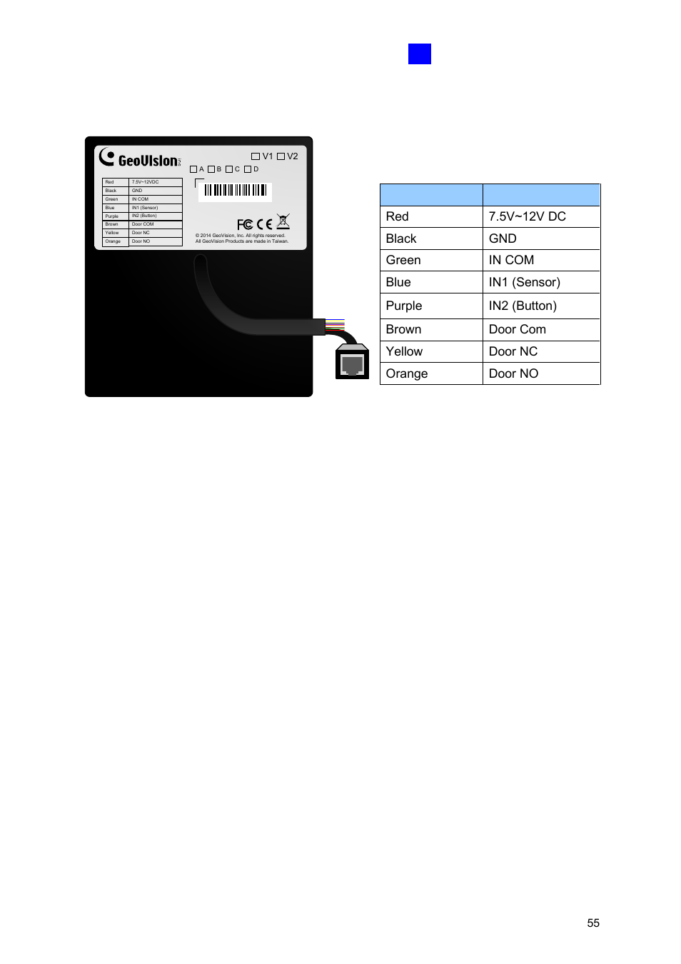 GeoVision GV-AS2120 IP Control Panel User Manual | Page 57 / 230