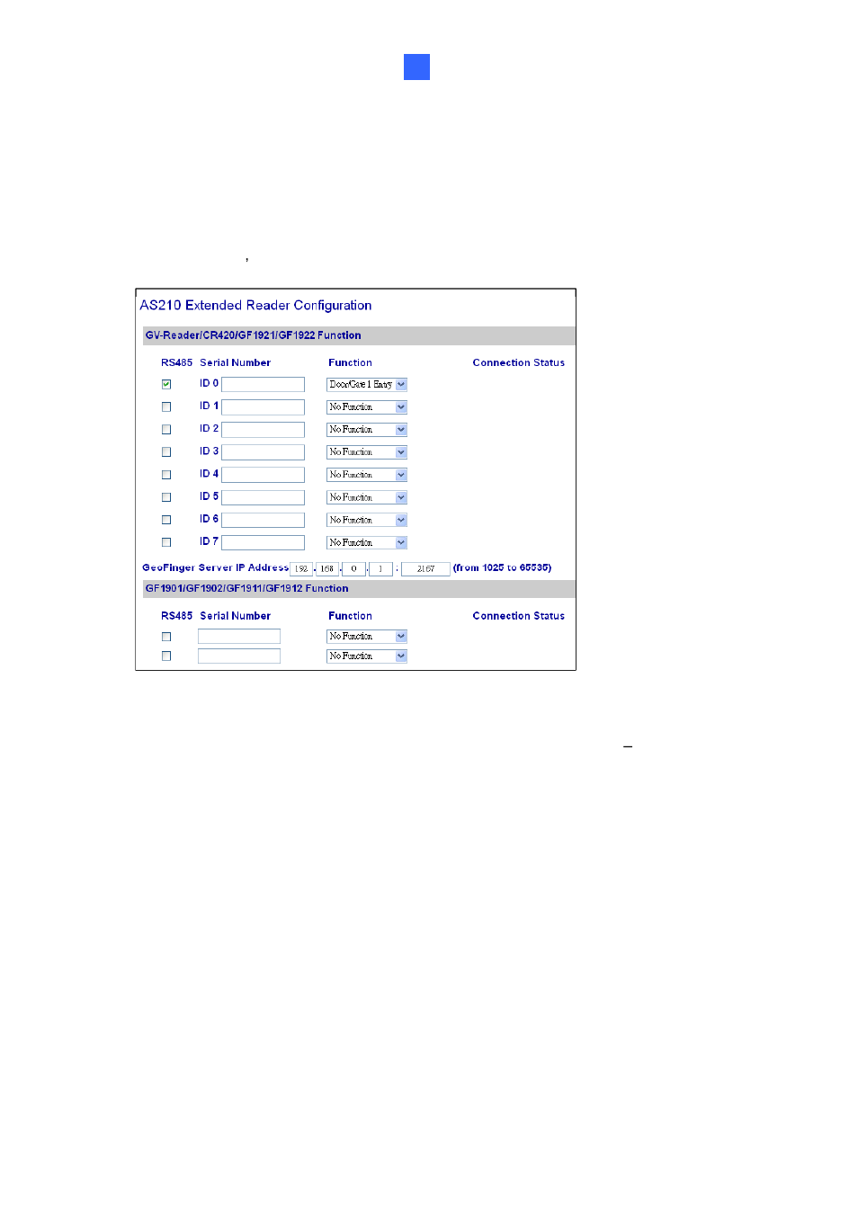 GeoVision GV-R1352 Card Reader (13.56 MHz) User Manual | Page 16 / 82