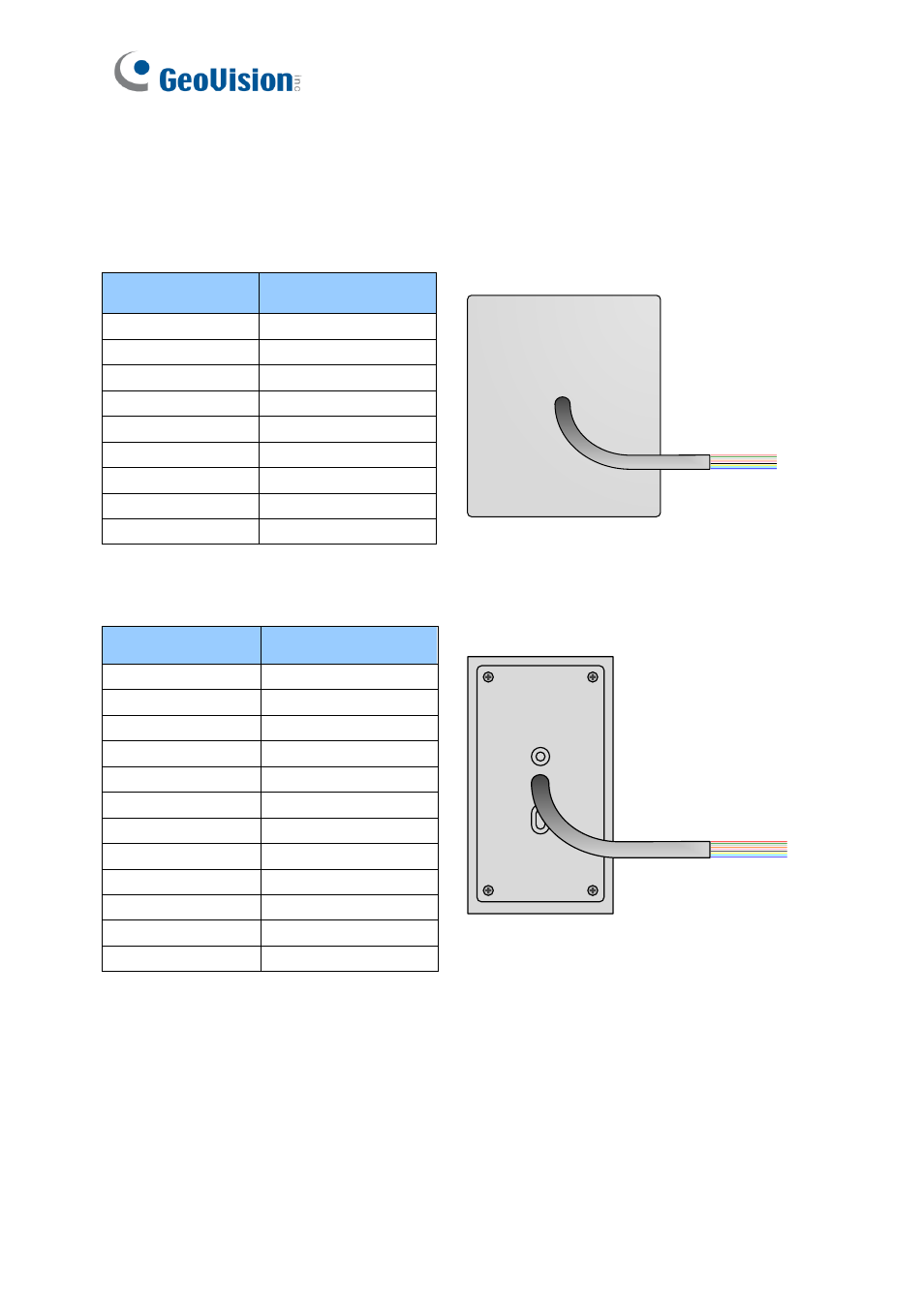 2 physical descriptions, 1 electric wire | GeoVision GV-R1352 Card Reader (13.56 MHz) User Manual | Page 23 / 82