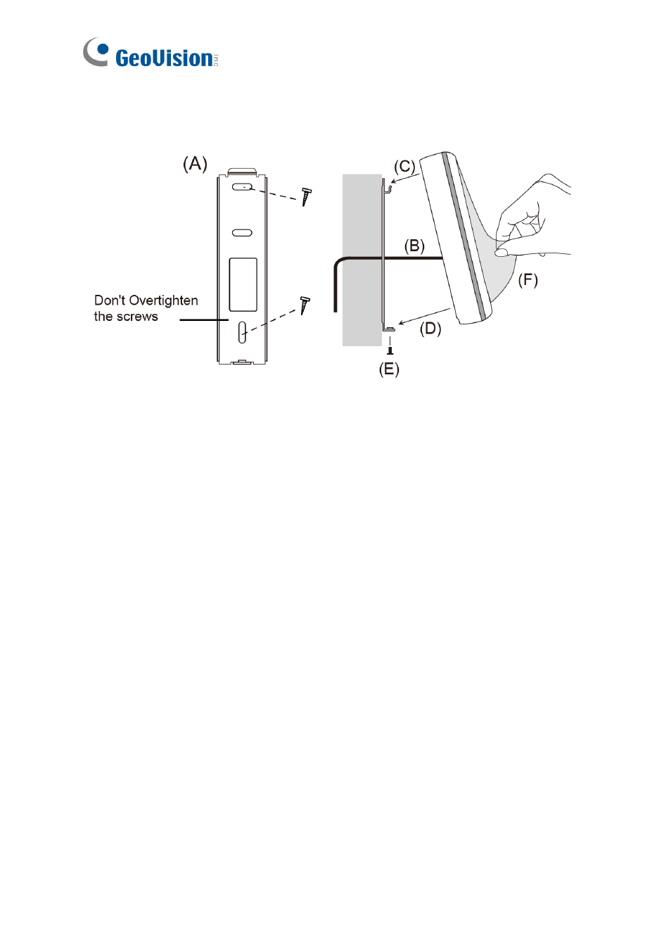 4 installation | GeoVision GV-R1352 Card Reader (13.56 MHz) User Manual | Page 47 / 82