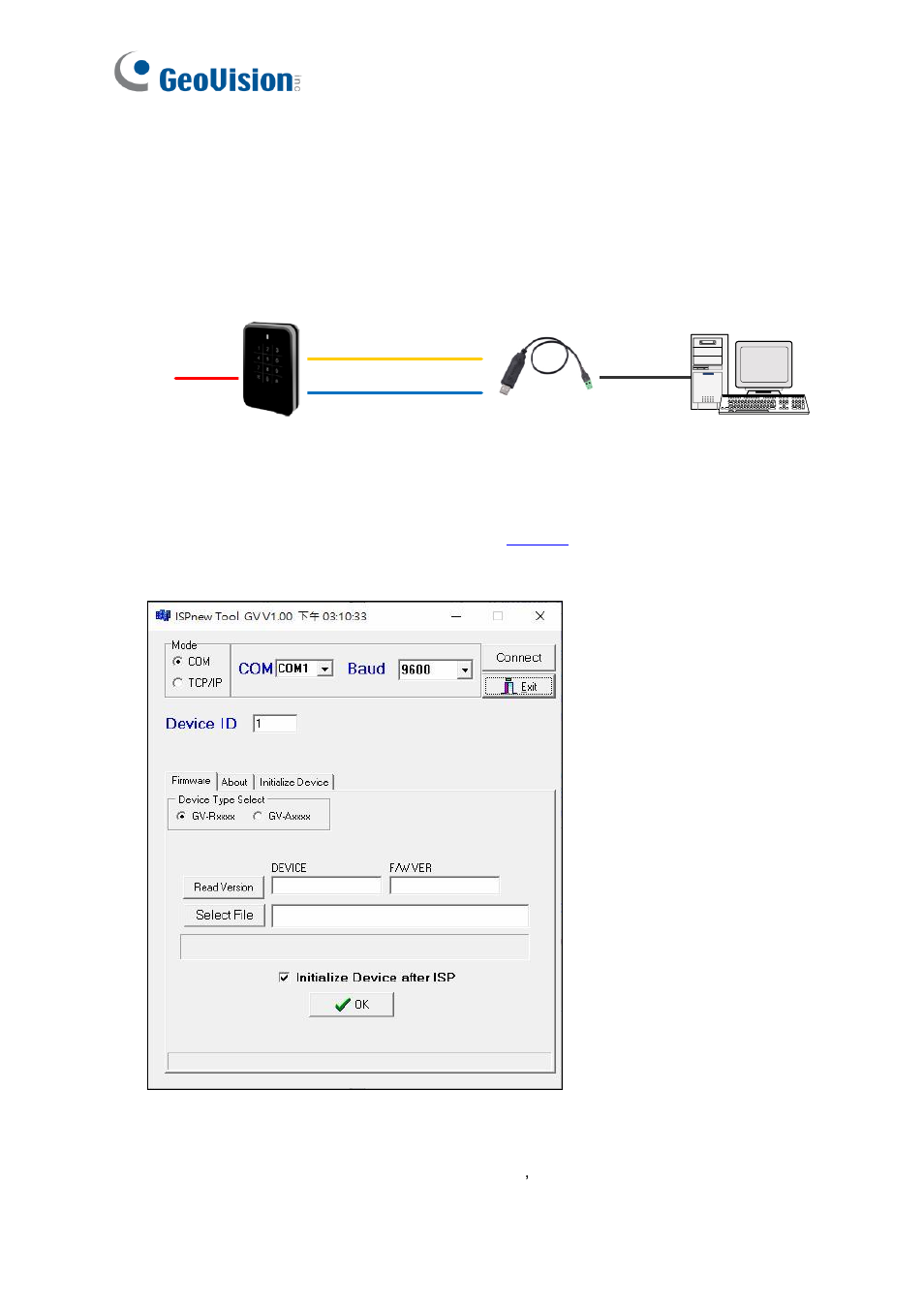 7 firmware upgrade | GeoVision GV-R1352 Card Reader (13.56 MHz) User Manual | Page 49 / 82